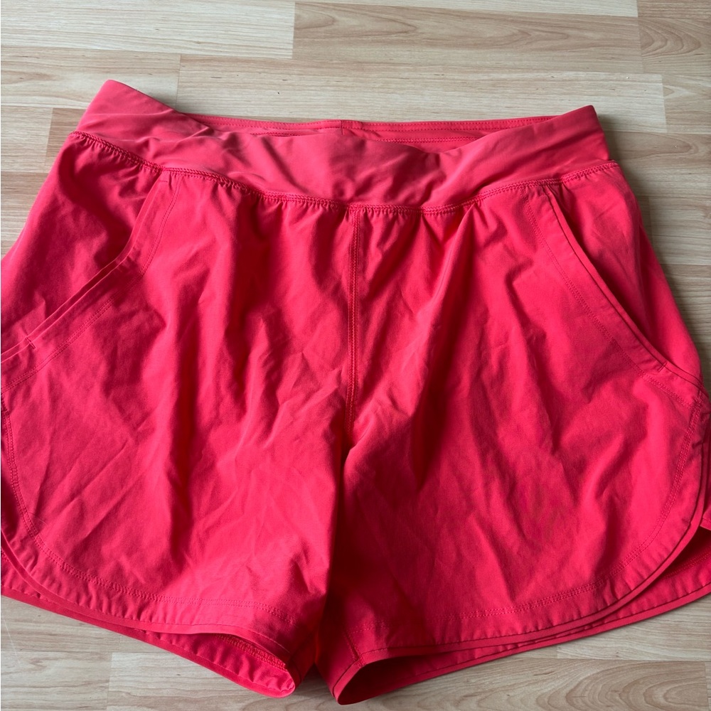 Women's Lands End Red‎ Athletic Shorts